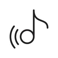 Audio- Streaming Symbol Vektor Design Illustration