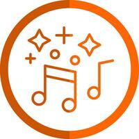 Musical Anmerkungen Vektor Symbol Design