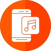 Musik- App Vektor Symbol Design