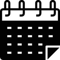 Kalender Zeitplan Symbol Symbol Bild Vektor. Illustration von das modern geplanter Termin Erinnerung Agenda Symbol Grafik Design Bild. eps 10 vektor