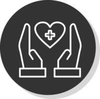 Vektor-Icon-Design für das Gesundheitswesen vektor