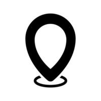Ort Vektor Symbol. Punkt Illustration unterzeichnen. Position Symbol. Platz Logo.