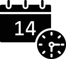 kalender schema ikon symbol bild vektor. illustration av de modern utnämning påminnelse dagordning symbol grafisk design bild. eps 10 vektor