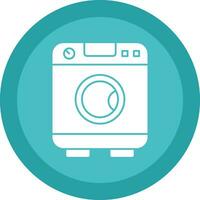 Waschen Maschine Vektor Symbol Design