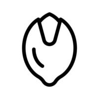 pistasch ikon vektor symbol design illustration