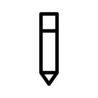 Bleistift Symbol Vektor Symbol Design Illustration