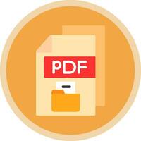 pdf vektor ikon design