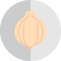 Knoblauch-Vektor-Icon-Design vektor