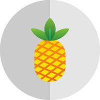 Ananas-Vektor-Icon-Design vektor