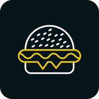 Hamburger Vektor Symbol Design