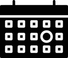 Kalender Zeitplan Symbol Symbol Bild Vektor. Illustration von das modern geplanter Termin Erinnerung Agenda Symbol Grafik Design Bild. eps 10 vektor