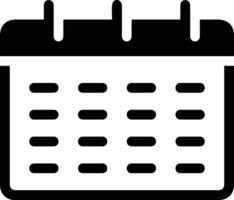 kalender schema ikon symbol bild vektor. illustration av de modern utnämning påminnelse dagordning symbol grafisk design bild. eps 10 vektor