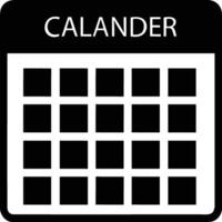 Kalender Zeitplan Symbol Symbol Bild Vektor. Illustration von das modern geplanter Termin Erinnerung Agenda Symbol Grafik Design Bild. eps 10 vektor