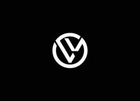 abstrakt Brief lv Kreis geometrisch Design Symbol Logo Vektor. lv Logo Vektor. lv Kreis Vektor. Initiale lv Brief Logo Design Vektor Vorlage. abstrakt Brief lv Logo Design