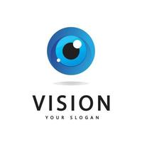 Vision Auge Vektor Logo Vektor Design