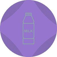 mjölk flaska vektor ikon
