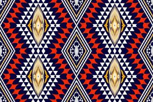 ethnisch Zahl aztekisch Stickerei Stil. geometrisch Ikat orientalisch traditionell Kunst Musterdesign zum ethnisch Hintergrund, Hintergrund, Mode, Kleidung, Verpackung, Stoff, Element, Sarong, Grafik, Vektor Illustration