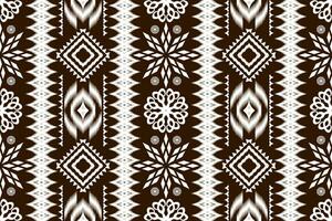 etnisk figur aztec broderi stil. geometrisk ikat orientalisk traditionell konst mönster.design för etnisk bakgrund, tapeter, mode, kläder, omslag, tyg, element, sarong, grafik, vektor illustration