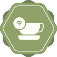 Clever Kaffee Becher Vektor Symbol