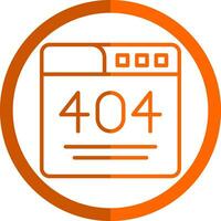 404 Error Vektor Symbol Design