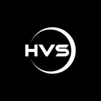 hvs logotyp design, inspiration för en unik identitet. modern elegans och kreativ design. vattenmärke din Framgång med de slående detta logotyp. vektor