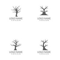 träd logotyp mall vektor ikon design