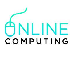 Wortmarke Maus klicken Computing Logo Design. vektor