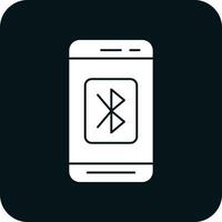 Handy, Mobiltelefon Bluetooth Vektor Symbol Design