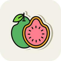 guava vektor ikon design