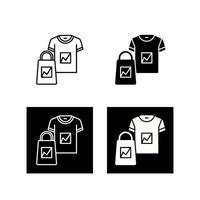 Merchandising-Vektorsymbol vektor