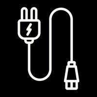 Monitor Kabel Vektor Symbol