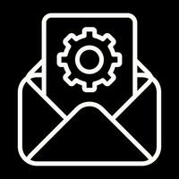 Email Dienstleistungen Vektor Symbol