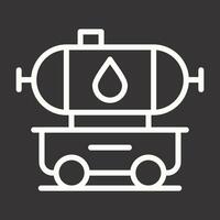 Tanker LKW Vektor Symbol