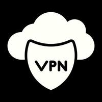 virtuell privat nätverk vektor ikon