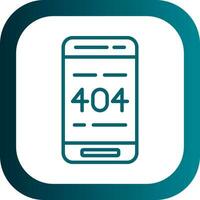 404 Error Vektor Symbol Design