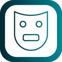 Theater Maske Vektor Symbol Design