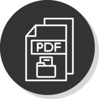 pdf vektor ikon design