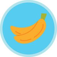 Bananen-Vektor-Icon-Design vektor