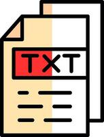 TXT Vektor Symbol Design