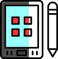 Tablette Vektor Symbol Design
