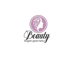 Beauty-Logo-Vorlage vektor