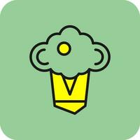 broccoli vektor ikon design