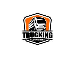 LKW Logo Vorlage zum Sie Design vektor