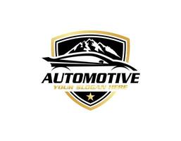 Sport Auto Logo Design Vorlage Vektor