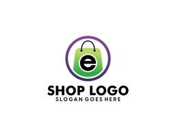 Einkaufen und Verkauf Logo Vektor