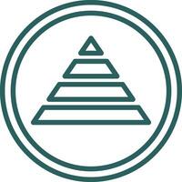 Pyramide Vektor Symbol Design