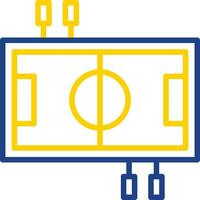 Tabelle Fußball Vektor Symbol Design