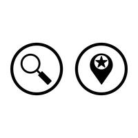 Satz von Vector SEO Search Engine Optimization Icons