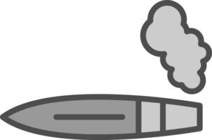 Zigarren-Vektor-Icon-Design vektor
