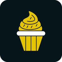 Cupcake-Vektor-Icon-Design vektor